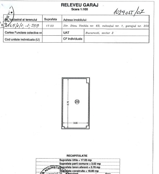 Stefan cel Mare, inchiriez loc parcare subteran cu statie masini electrice,